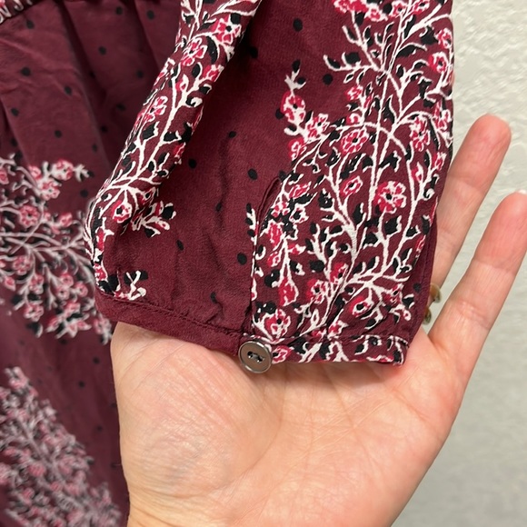 Madewell Silk Lassi Flower Mini Dress 6 - Picture 5 of 9